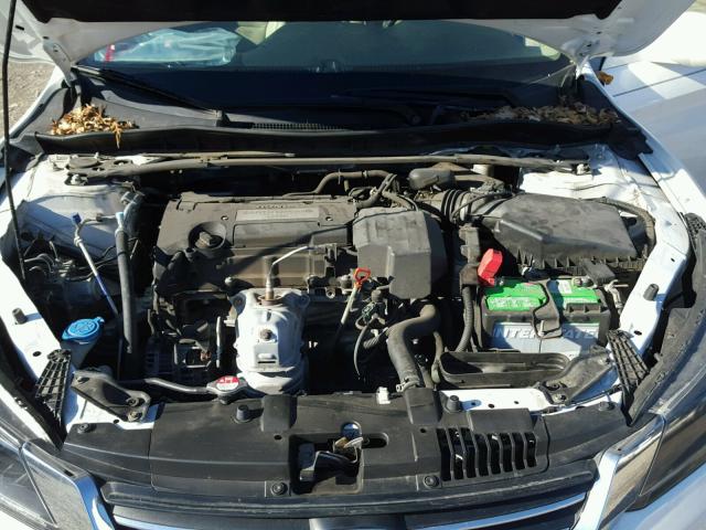 1HGCR2F82DA018755 - 2013 HONDA ACCORD EXL WHITE photo 7