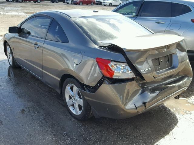 2HGFG12948H542816 - 2008 HONDA CIVIC EXL 灰色 照片 3