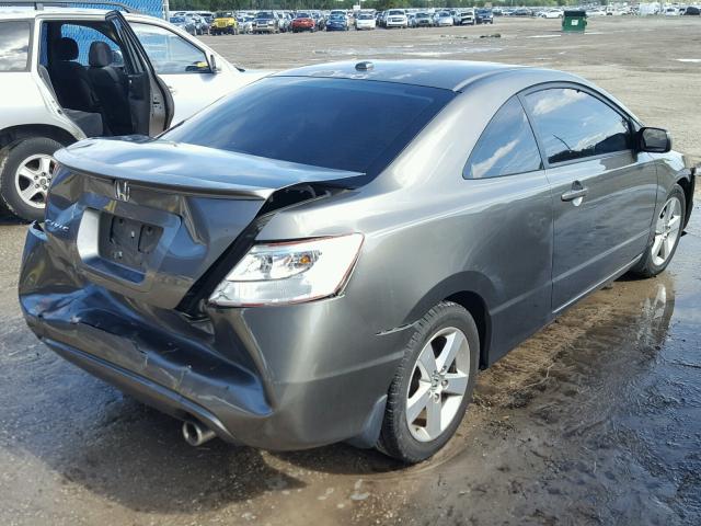 2HGFG12948H542816 - 2008 HONDA CIVIC EXL 灰色 照片 4