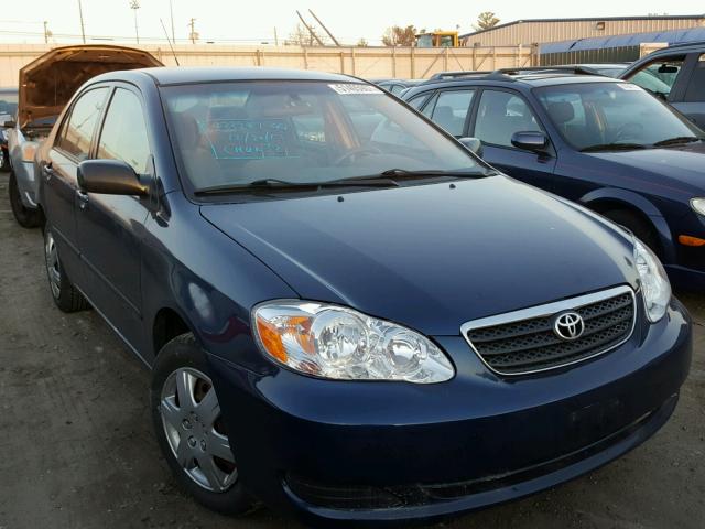 2T1BR32E28C868057 - 2008 TOYOTA COROLLA CE BLUE photo 1