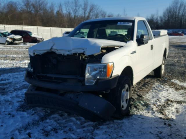 1FTRF12WX9KC14024 - 2009 FORD F150 WHITE photo 2