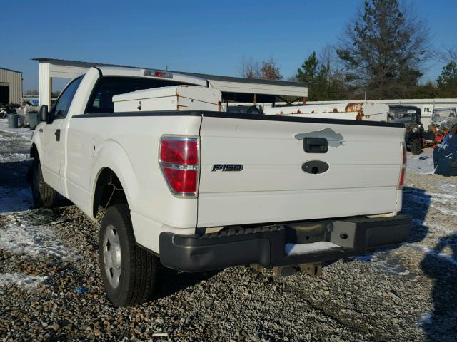 1FTRF12WX9KC14024 - 2009 FORD F150 WHITE photo 3