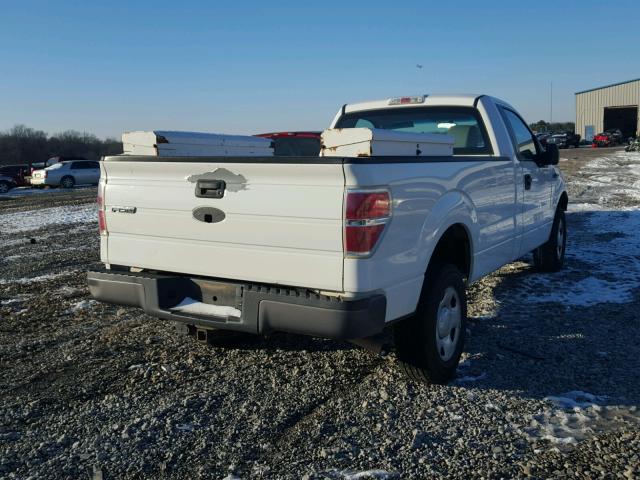 1FTRF12WX9KC14024 - 2009 FORD F150 WHITE photo 4