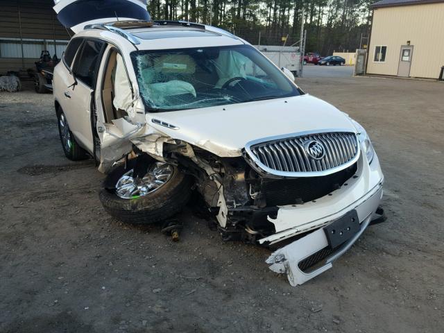 5GAKRDED1CJ264510 - 2012 BUICK ENCLAVE WHITE photo 1