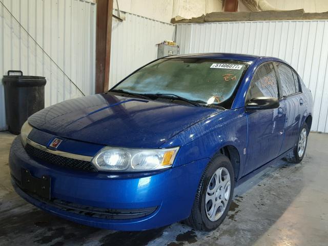 1G8AJ52F64Z106934 - 2004 SATURN ION LEVEL BLUE photo 2