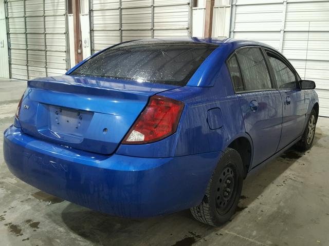 1G8AJ52F64Z106934 - 2004 SATURN ION LEVEL Mavi foto 4