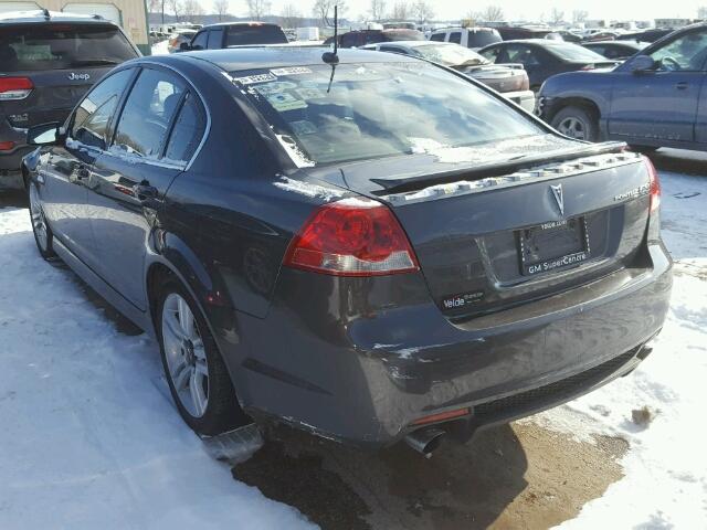 6G2ER57729L158189 - 2009 PONTIAC G8 GRAY photo 3