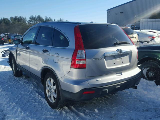 JHLRE38598C015023 - 2008 HONDA CR-V EX SILVER photo 3