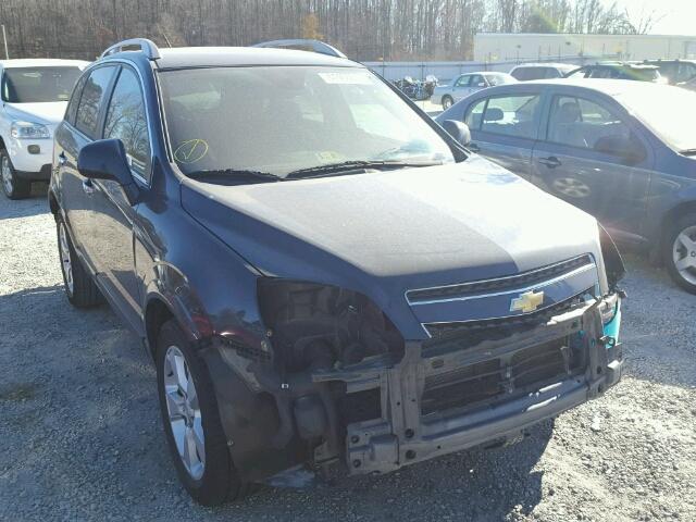 3GNAL3EK9ES576670 - 2014 CHEVROLET CAPTIVA LT BLUE photo 1