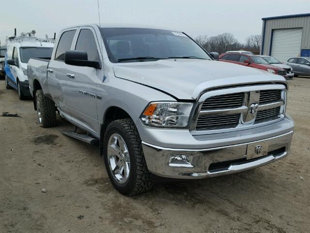 1C6RD7LT3CS312484 - 2012 DODGE RAM 1500 S SILVER photo 1