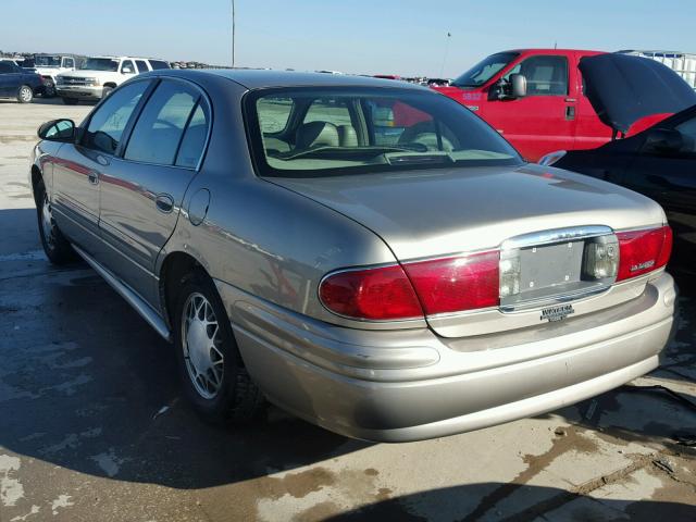 1G4HP52K03U122456 - 2003 BUICK LESABRE CU TAN photo 3