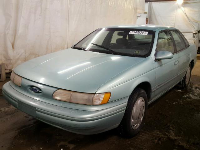 1FALP52U6SA263036 - 1995 FORD TAURUS GL GREEN photo 2