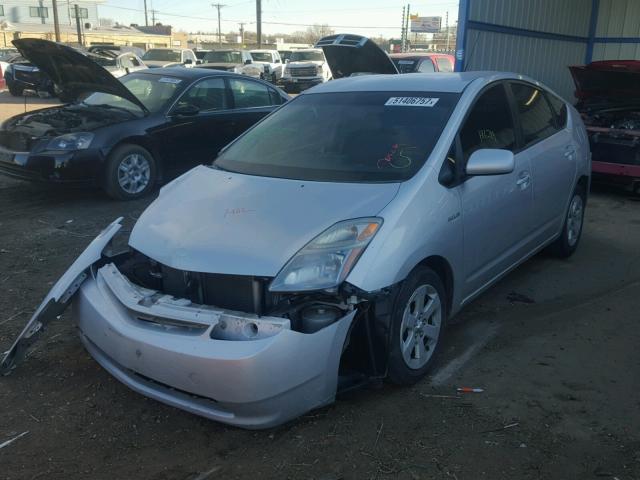 JTDKB20U063130286 - 2006 TOYOTA PRIUS SILVER photo 2