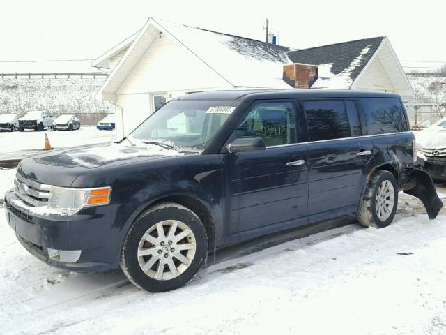 2FMGK5CC7ABA25002 - 2010 FORD FLEX SEL Қара фото 2
