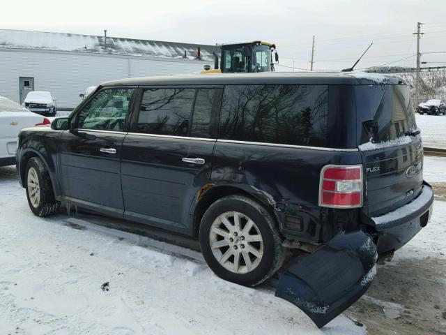 2FMGK5CC7ABA25002 - 2010 FORD FLEX SEL BLACK photo 3