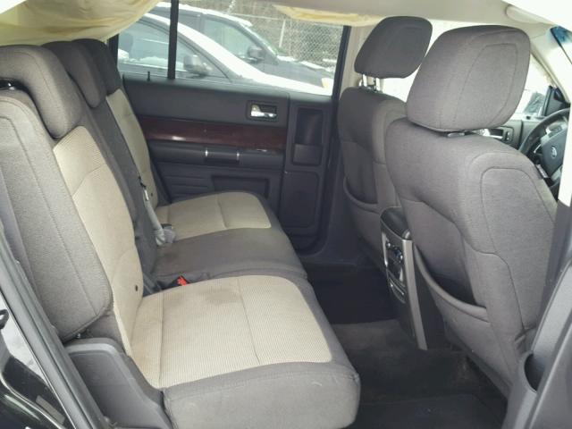2FMGK5CC7ABA25002 - 2010 FORD FLEX SEL Қара фото 6