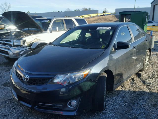 4T1BF1FK3CU026638 - 2012 TOYOTA CAMRY BASE BLACK photo 2