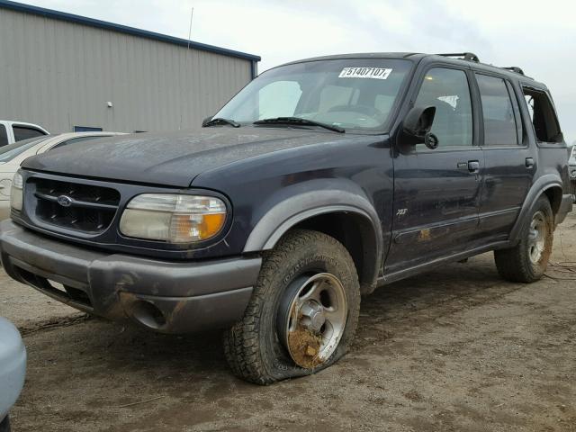 1FMZU34E5XZC07360 - 1999 FORD EXPLORER BLUE photo 2