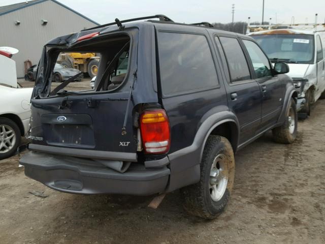 1FMZU34E5XZC07360 - 1999 FORD EXPLORER BLUE photo 4