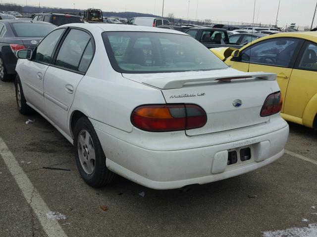 1G1NE52J93M607157 - 2003 CHEVROLET MALIBU LS 白色 照片 3