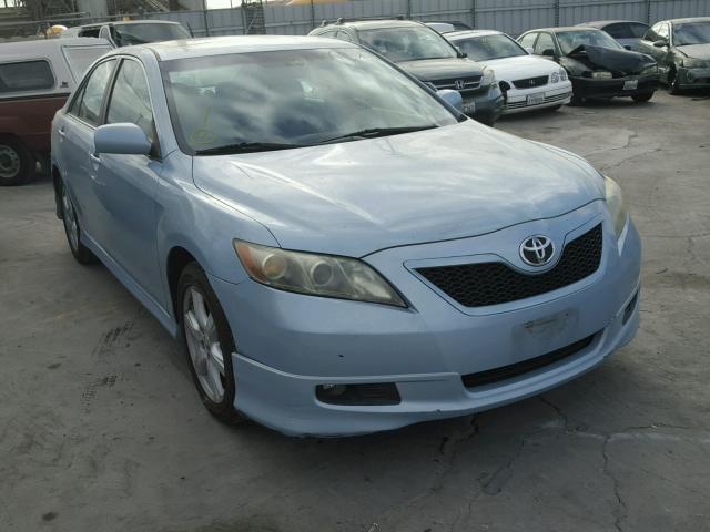 4T1BK46K98U571005 - 2008 TOYOTA CAMRY LE BLUE photo 1