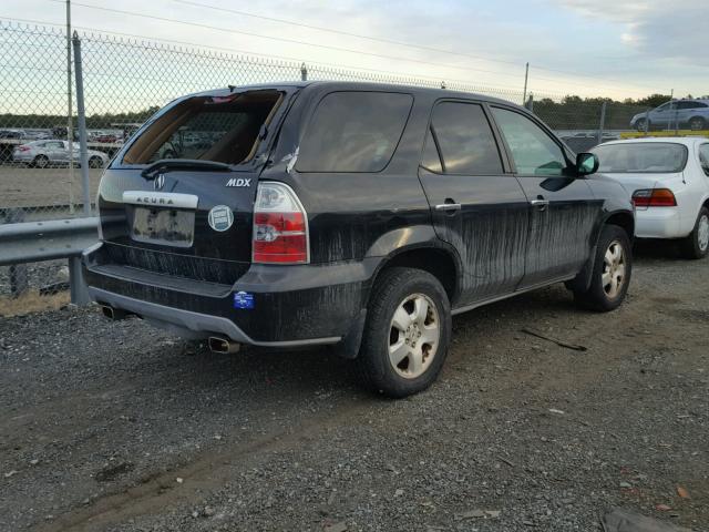 2HNYD18266H531379 - 2006 ACURA MDX BLACK photo 4