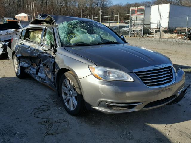 1C3CCBBG3CN240259 - 2012 CHRYSLER 200 TOURIN GRAY photo 1