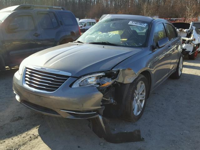 1C3CCBBG3CN240259 - 2012 CHRYSLER 200 TOURIN GRAY photo 2