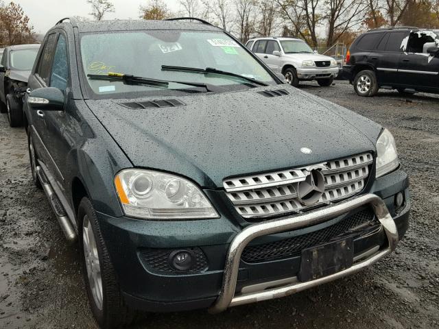 4JGBB86E48A392860 - 2008 MERCEDES-BENZ ML 350 GREEN photo 1