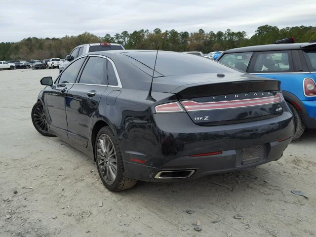 3LN6L2J93DR809682 - 2013 LINCOLN MKZ BLACK photo 3