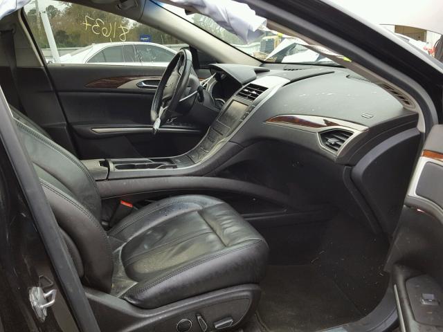 3LN6L2J93DR809682 - 2013 LINCOLN MKZ Սև լուսանկար 5