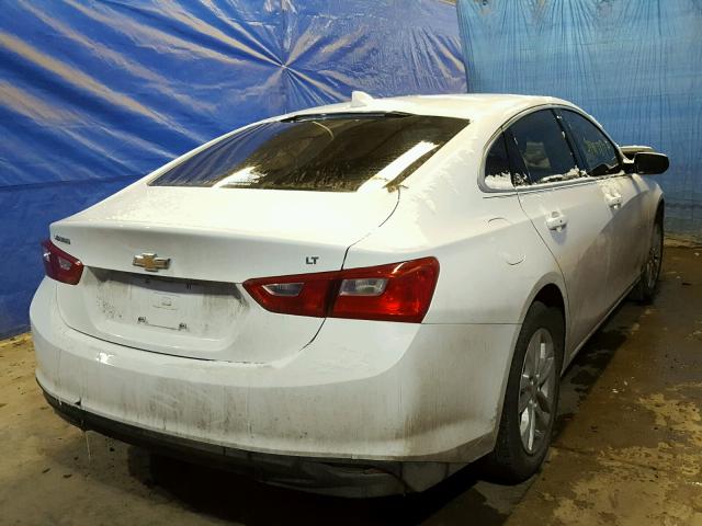 1G1ZE5ST0GF339192 - 2016 CHEVROLET MALIBU LT WHITE photo 4