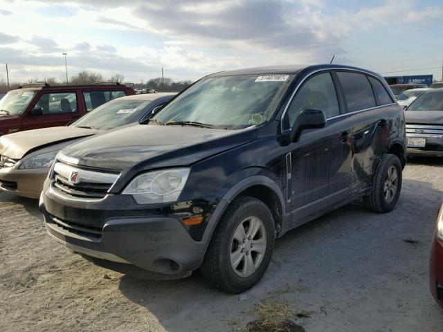 3GSCL33P79S528272 - 2009 SATURN VUE XE BLACK photo 2