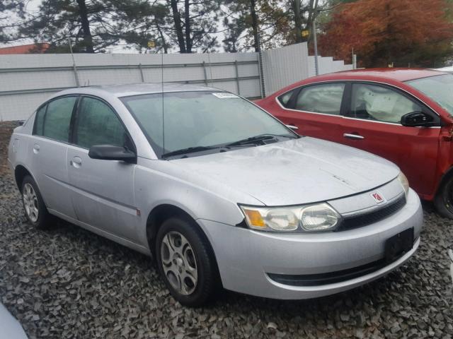 1G8AJ52F43Z115050 - 2003 SATURN ION LEVEL SILVER photo 1