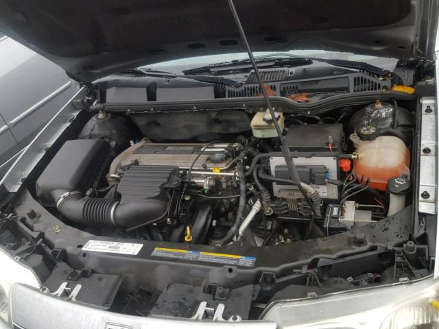 1G8AJ52F43Z115050 - 2003 SATURN ION LEVEL SILVER photo 7