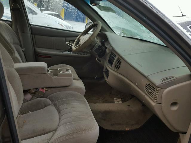 2G4WS52J621228997 - 2002 BUICK CENTURY CU BROWN photo 5