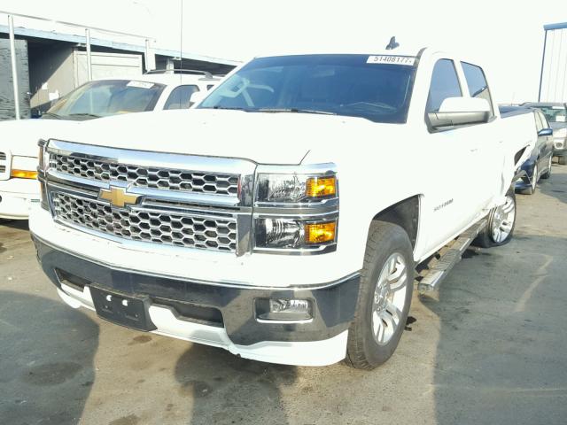 3GCPCREC0FG506798 - 2015 CHEVROLET SILVERADO WHITE photo 2