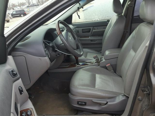 1FAFP56S55A132951 - 2005 FORD TAURUS SEL GRAY photo 5