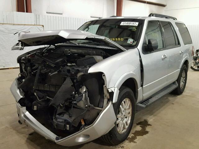 1FMJU1H52EEF08880 - 2014 FORD EXPEDITION SILVER photo 2