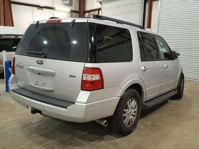 1FMJU1H52EEF08880 - 2014 FORD EXPEDITION SILVER photo 4