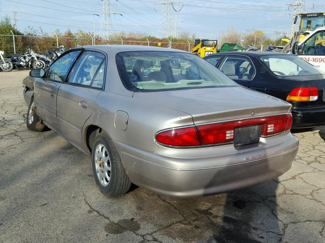 2G4WS52MXX1425205 - 1999 BUICK CENTURY CU TAN photo 3