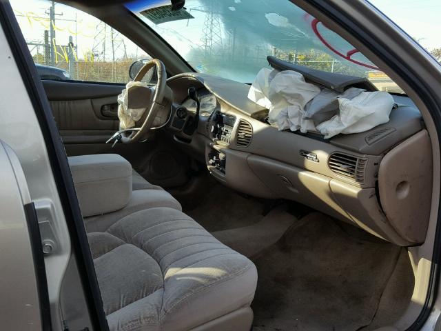 2G4WS52MXX1425205 - 1999 BUICK CENTURY CU TAN photo 5