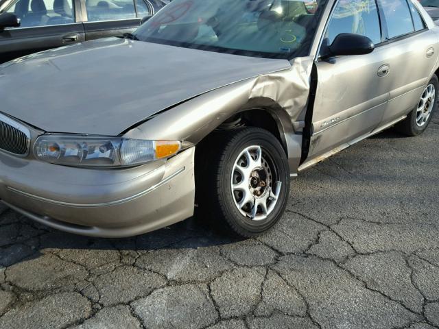 2G4WS52MXX1425205 - 1999 BUICK CENTURY CU TAN photo 9