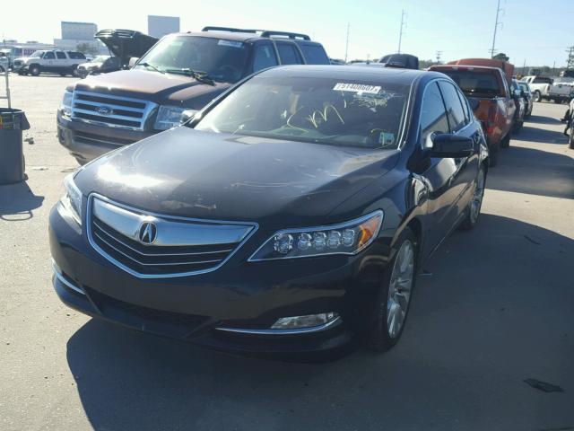 JH4KC1F94EC005914 - 2014 ACURA RLX ADVANC BLACK photo 2