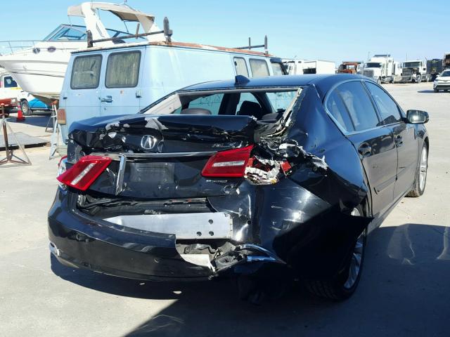 JH4KC1F94EC005914 - 2014 ACURA RLX ADVANC BLACK photo 4