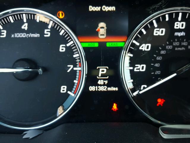 JH4KC1F94EC005914 - 2014 ACURA RLX ADVANC შავი ფოტო 8