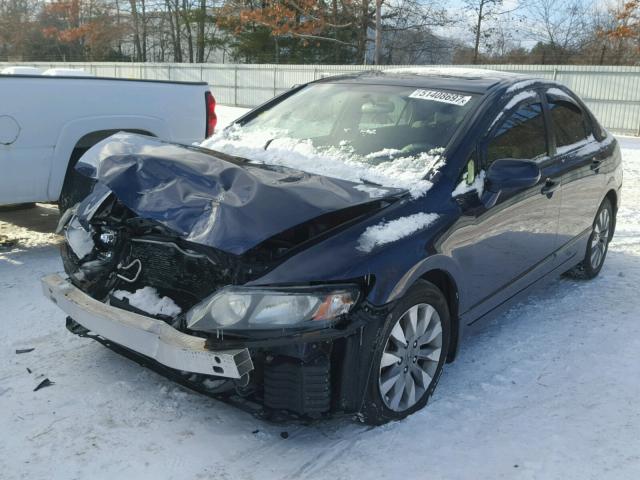 19XFA1F87BE004969 - 2011 HONDA CIVIC EX Mavi foto 2