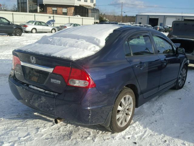 19XFA1F87BE004969 - 2011 HONDA CIVIC EX Mavi foto 4