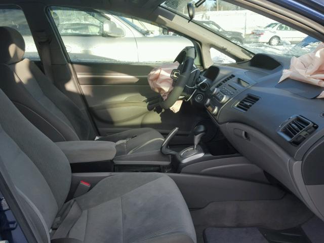 19XFA1F87BE004969 - 2011 HONDA CIVIC EX Mavi foto 5