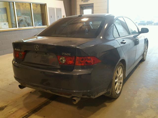 JH4CL96856C002693 - 2006 ACURA TSX GRAY photo 4